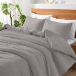 LINO ΣΕΝΤΟΝΙ BASICO GREY 180X200+30